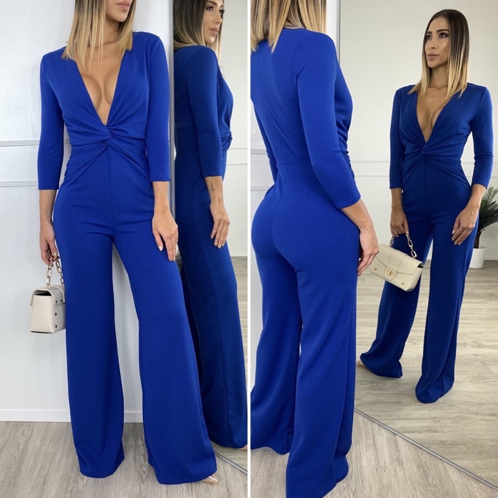 Butterfly Beauty- Blue Jumpsuit